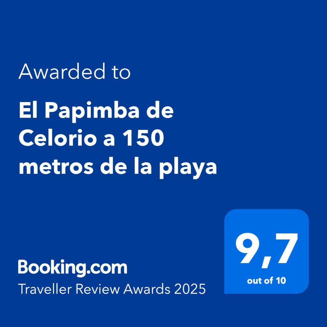 El Papimba De Celorio A 150 Metros De La Playa Apartment ภายนอก รูปภาพ
